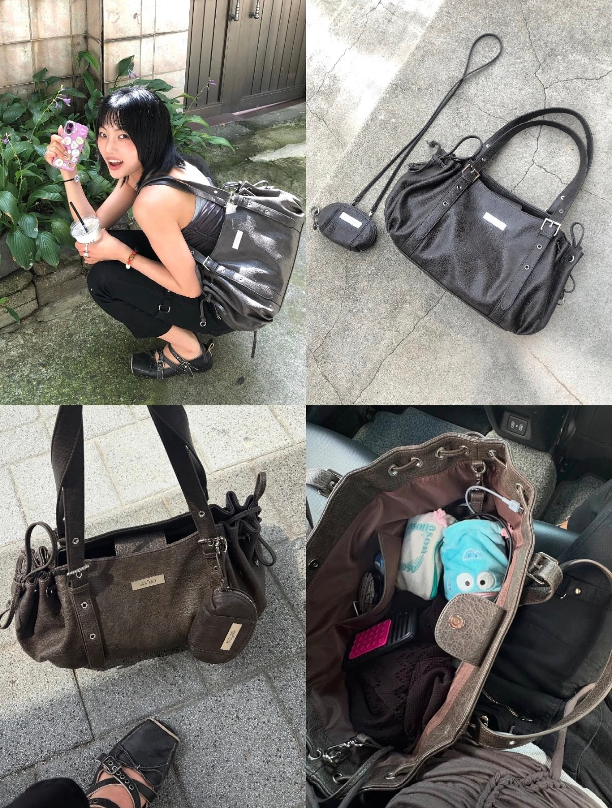 Ason Heaven Bag 最新韓國選物🇰🇷大熱復古餃子袋［超大容量 可兩用!］