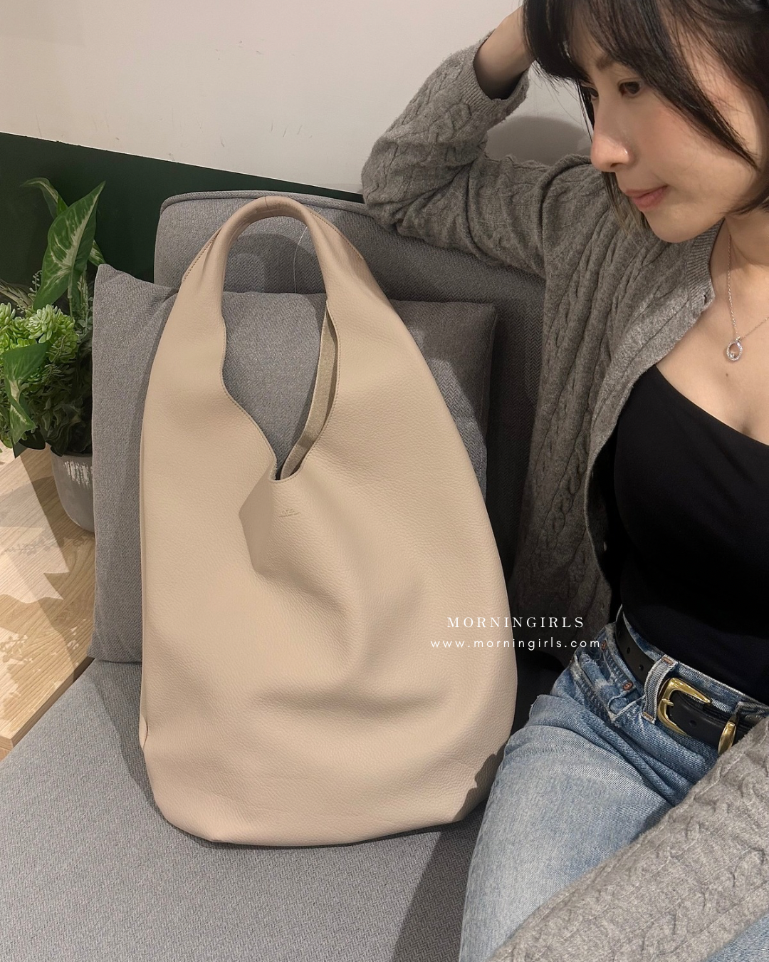 A.P.C. Le Neige Tote Bag 100%真牛皮［多色限時現貨優惠中! 極難補貨!］