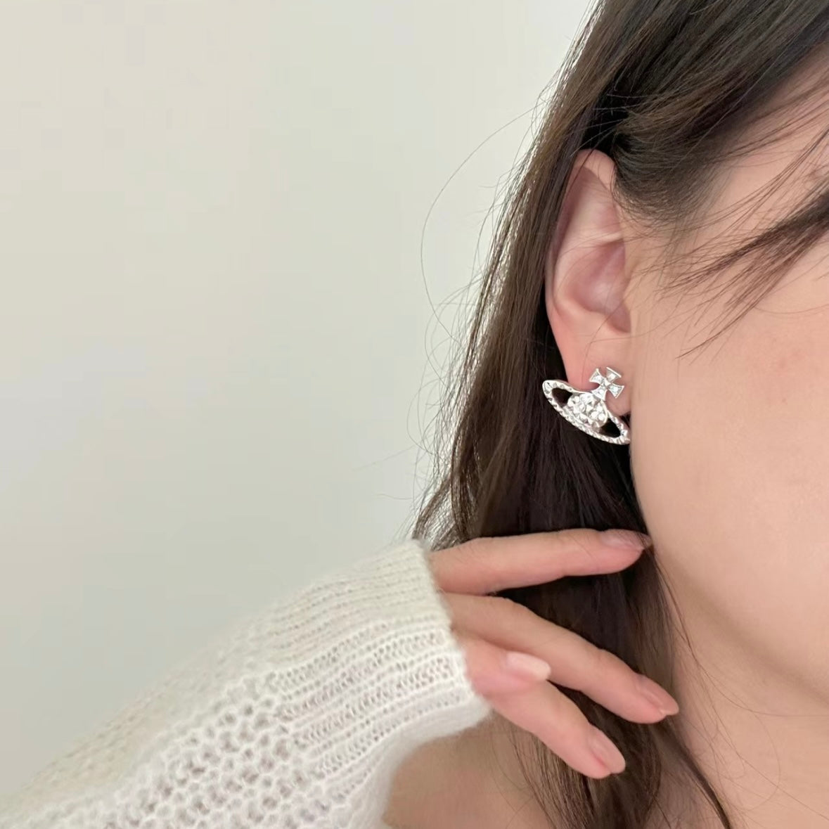 Vivienne Westwood Mayfair Bas Relief Earrings