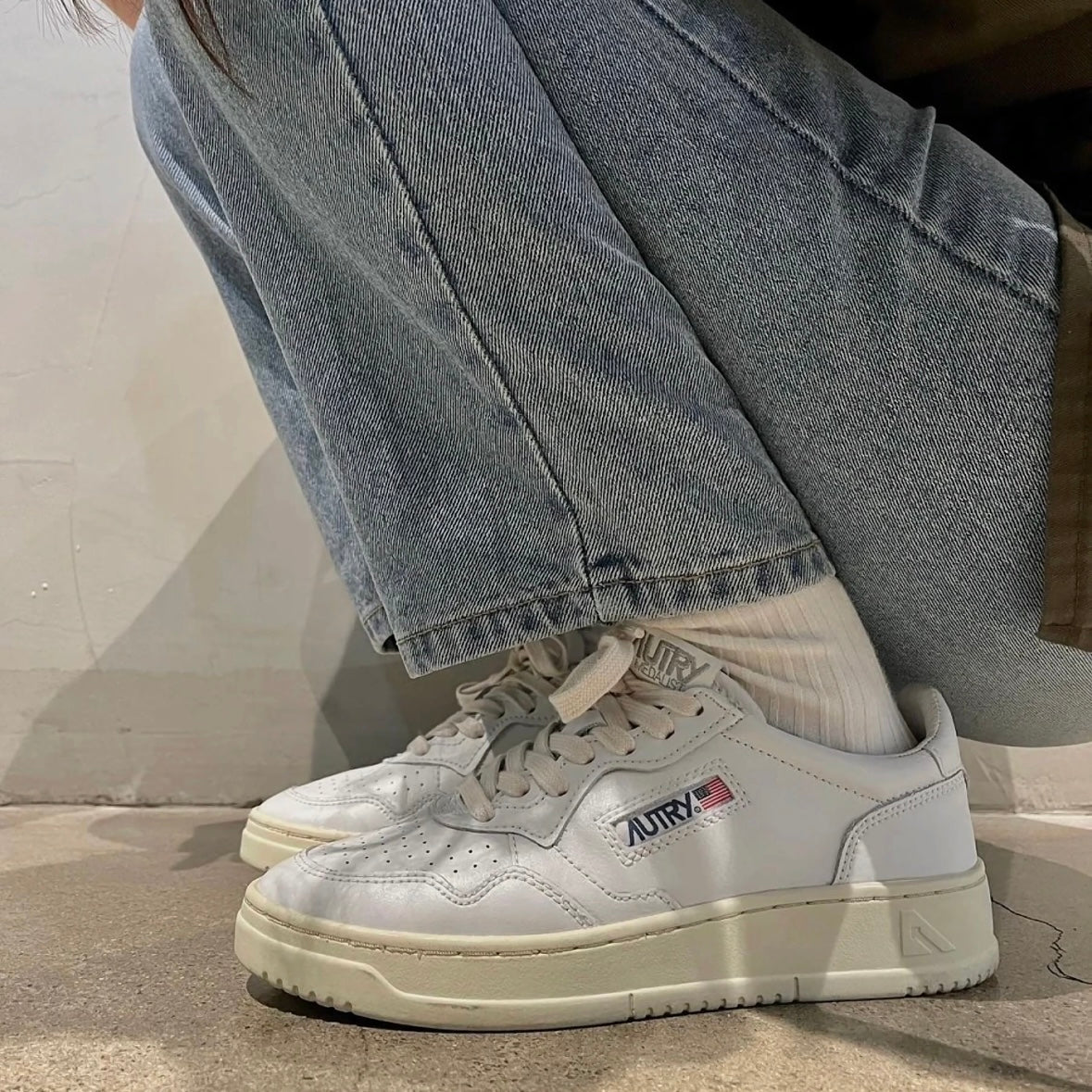 Autry Medalist Low Sneakers 美式復古小白鞋 全白