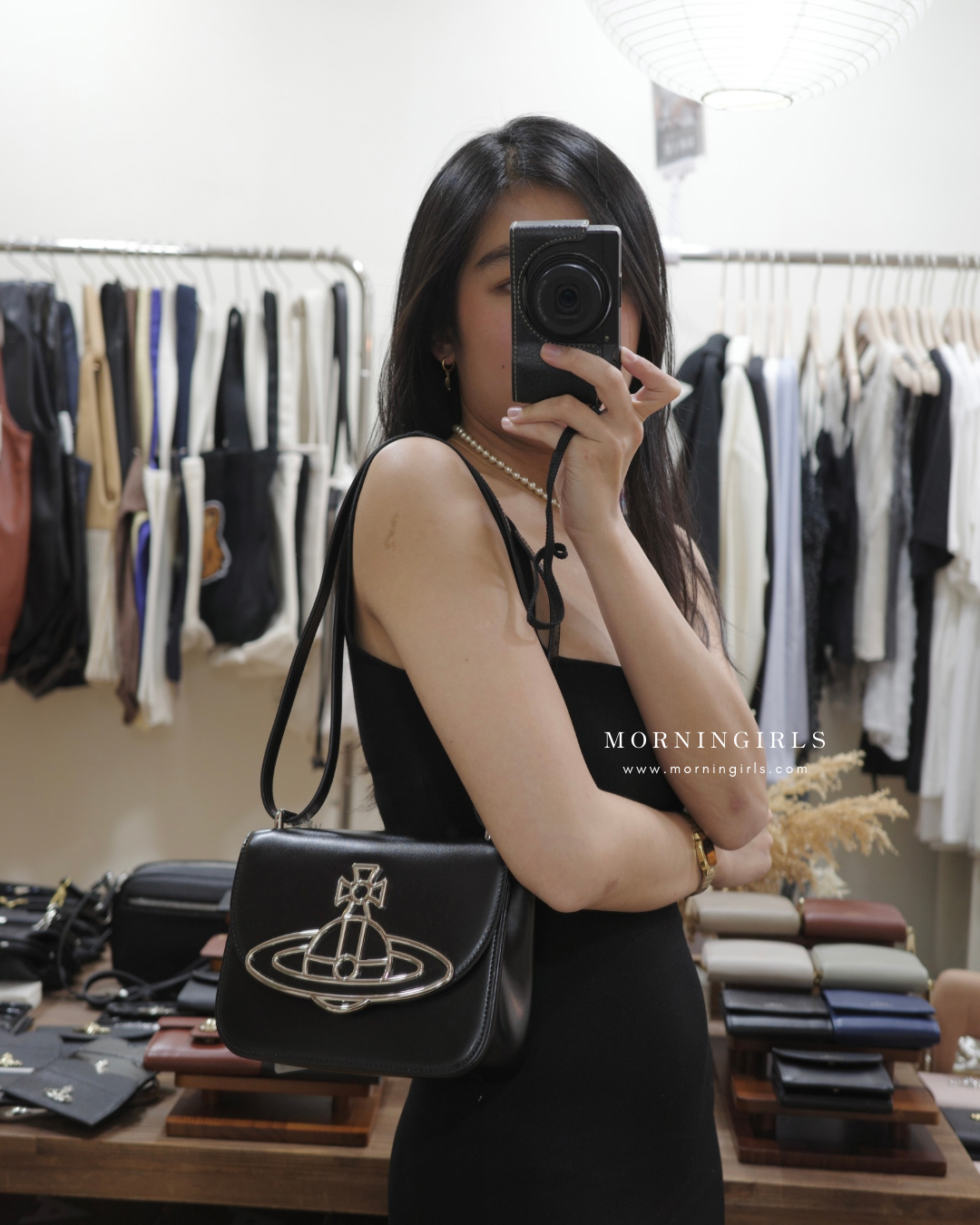 Vivienne Westwood Linda Bag [大ORB LOGO! BLACK FRIDAY折上折 直減$1000! 側孭或斜孭兩用!］