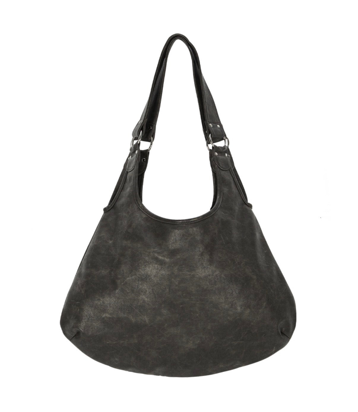 Ason Ricky Shoulder Bag 最新韓國選物🇰🇷半月形裂紋袋［慵懶鬆弛感滿滿 大容量! 斯文穿搭OK］