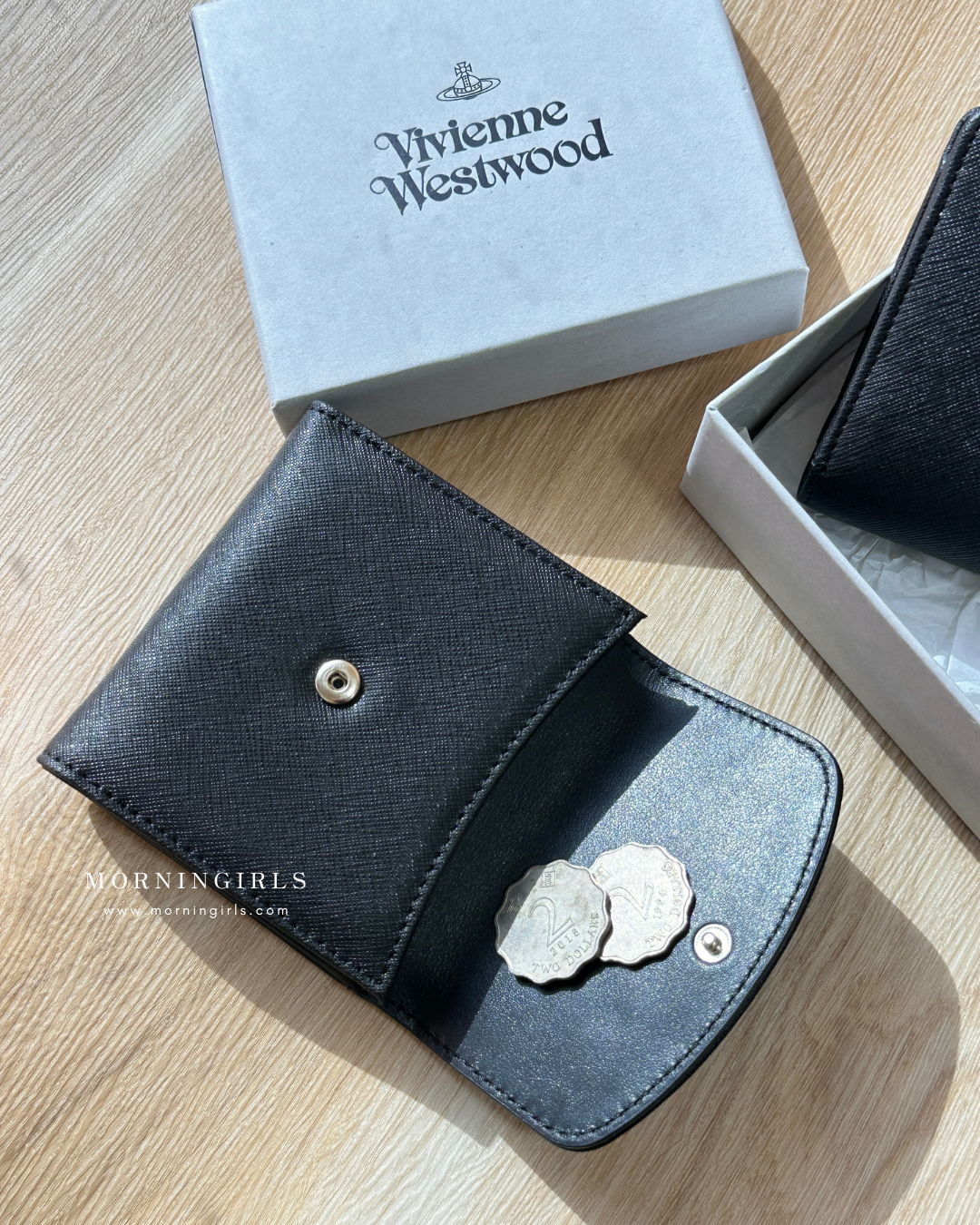 Vivienne Westwood Small Wallet 復古金十字紋 [雙11折上折 超罕有連相位銀包!]