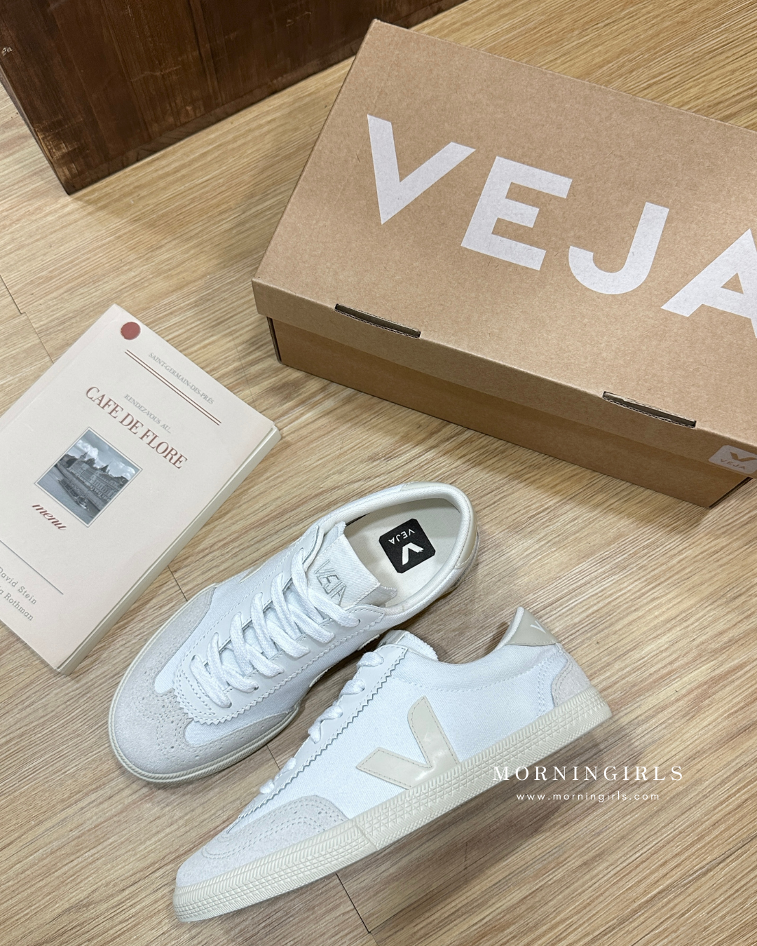VEJA法國小白鞋 Volley Canvas 米白 [有機棉! 最新系列!]