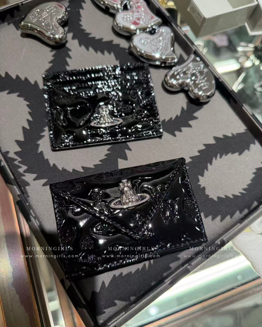 Vivienne Westwood 型格星球壓紋漆皮黑系列 日本限定 [日本直送]