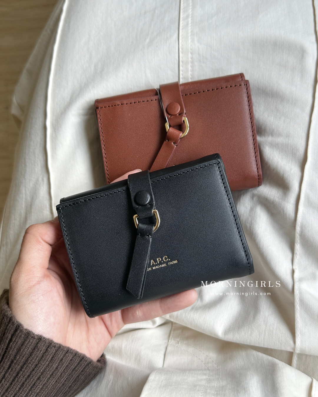 A.P.C. Noa Trifold Wallet