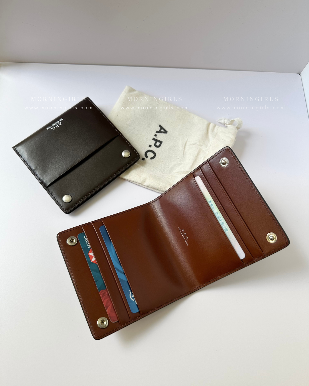A.P.C. Andre Bifold Cardholder [最新上架! 超大容量8卡位!]