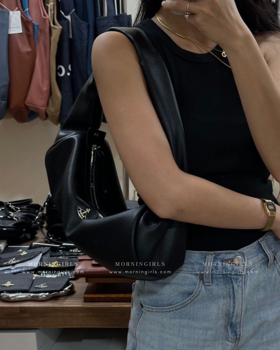 Vivienne Westwood SS25最新 Pamela Shoulder Bag [店主近期最愛日常大圓筒袋⋆˙⟡]