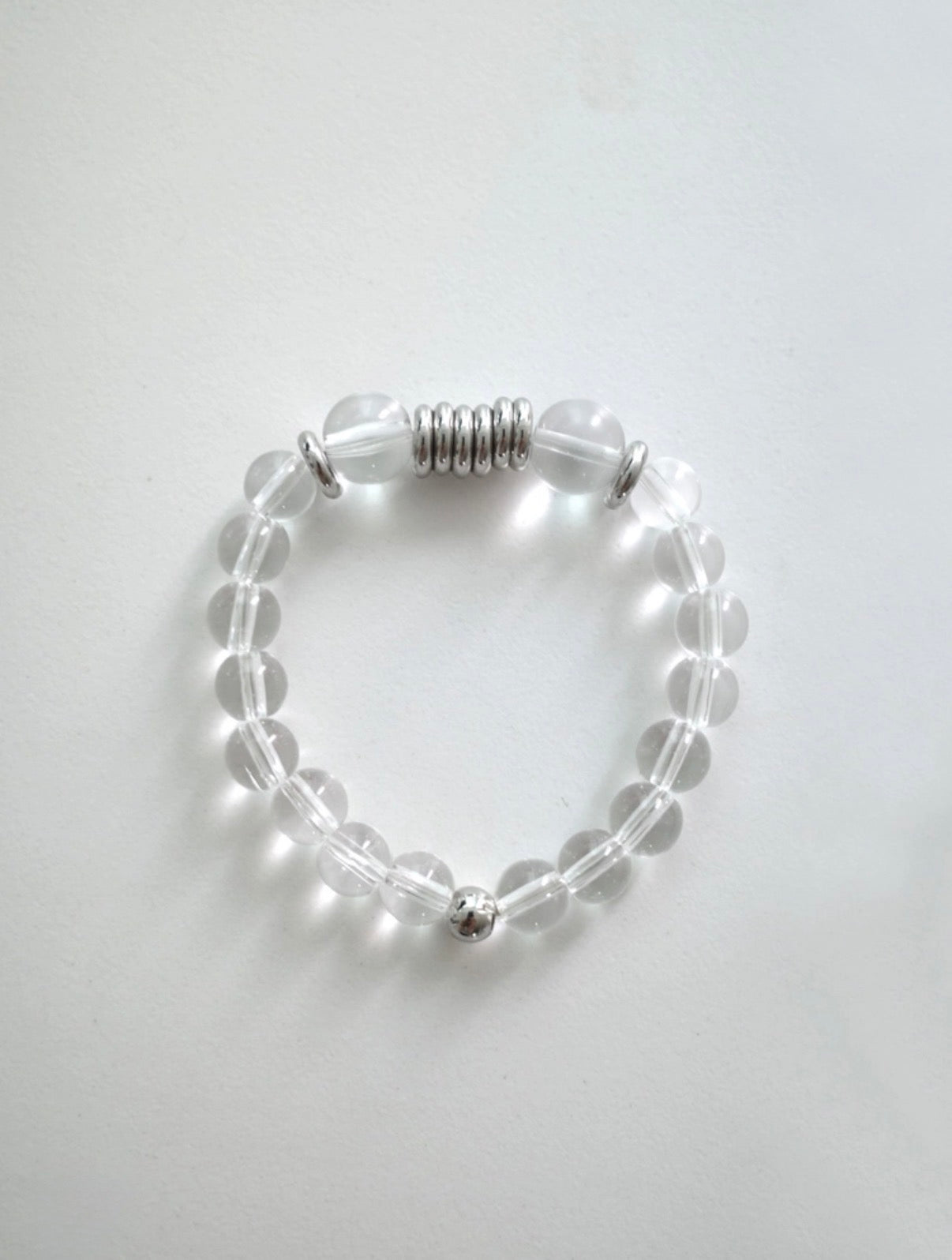 韓國選物🇰🇷Dazzling Club Clear Quartz Bracelet 透明石英手鏈