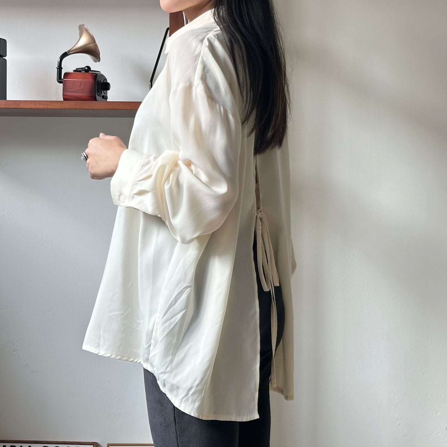 雪紡後綁結小性感恤衫 [超仙氣!!]