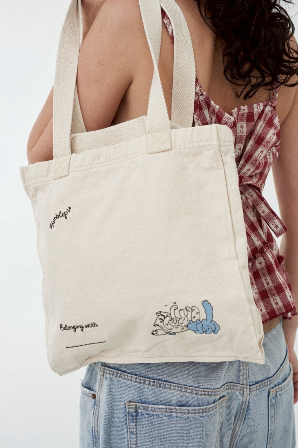 Hamblepie 泰國自家品牌 - Meow Meow Party Tote Bag［最新上架!］