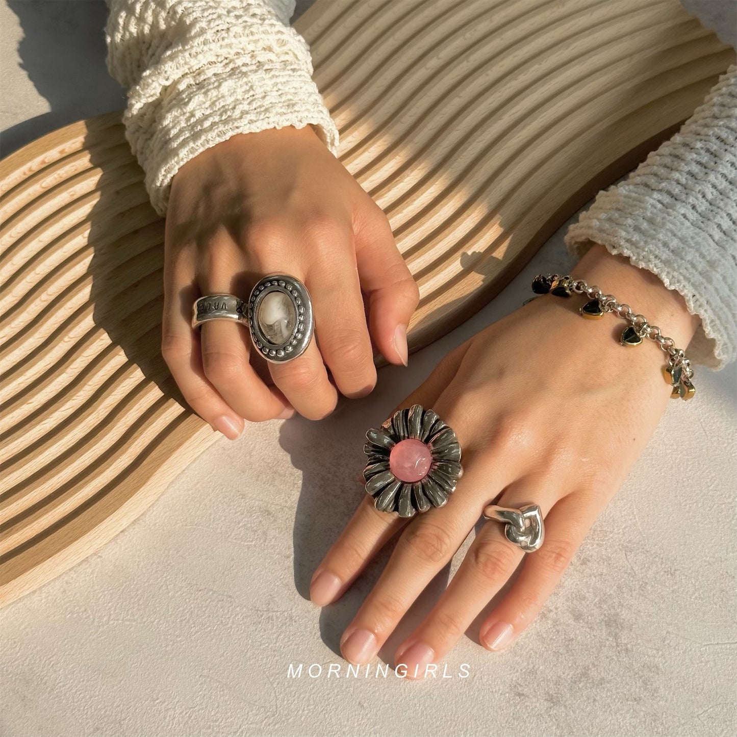 Otro Accesorio 西班牙手工飾物 - Oval Ring [小手指推薦]