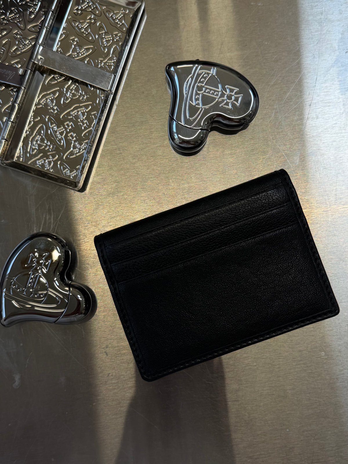 Vivienne Westwood Bifold Cardholder 100%真牛皮 質感滿分［超美奶白牛皮 溫柔感滿滿!］