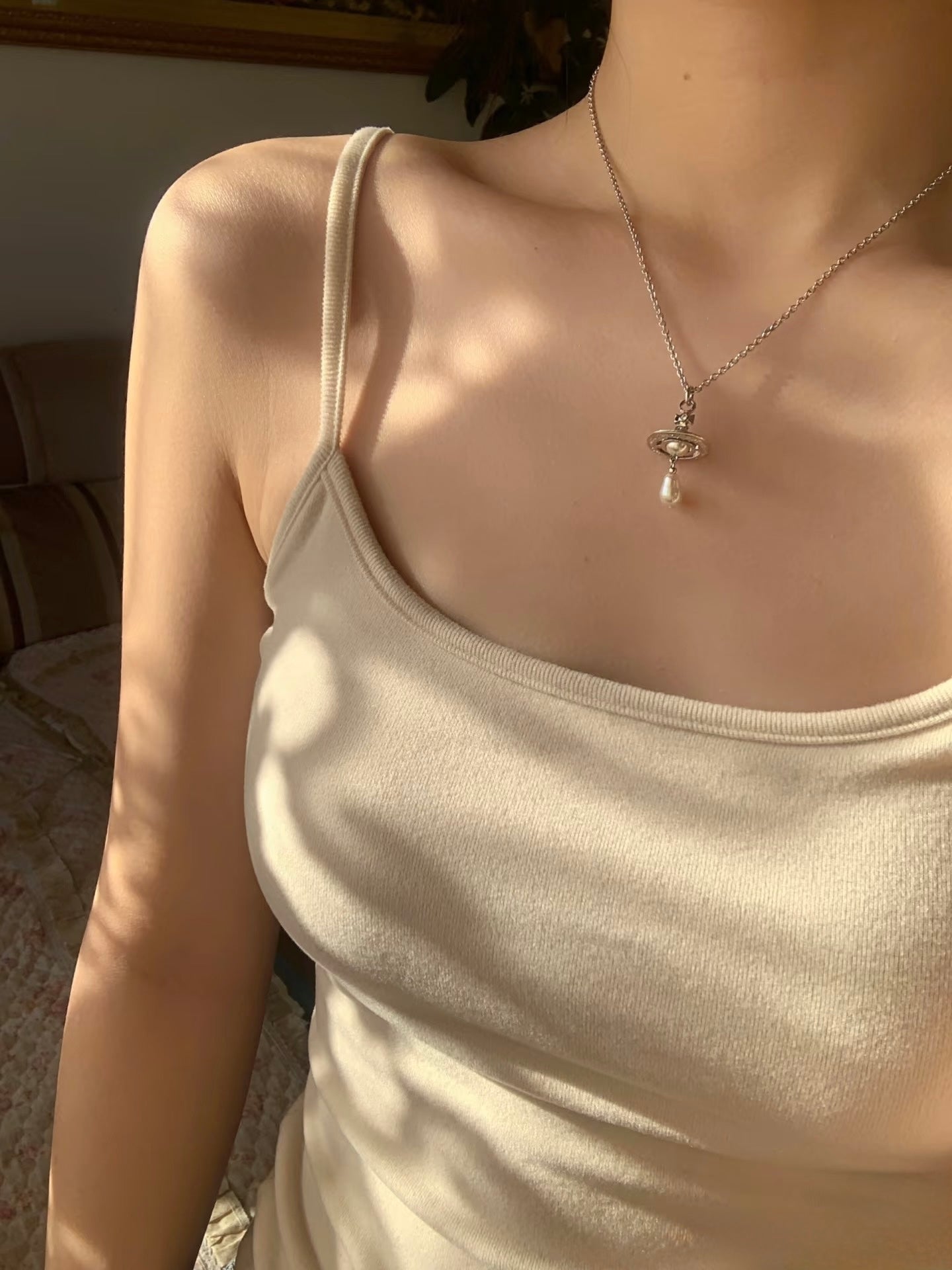 Vivienne Westwood Aleksa Necklace 巴洛克水滴珍珠 [超人氣熱賣現貨中 LE SSERAFIM & Arin同款]