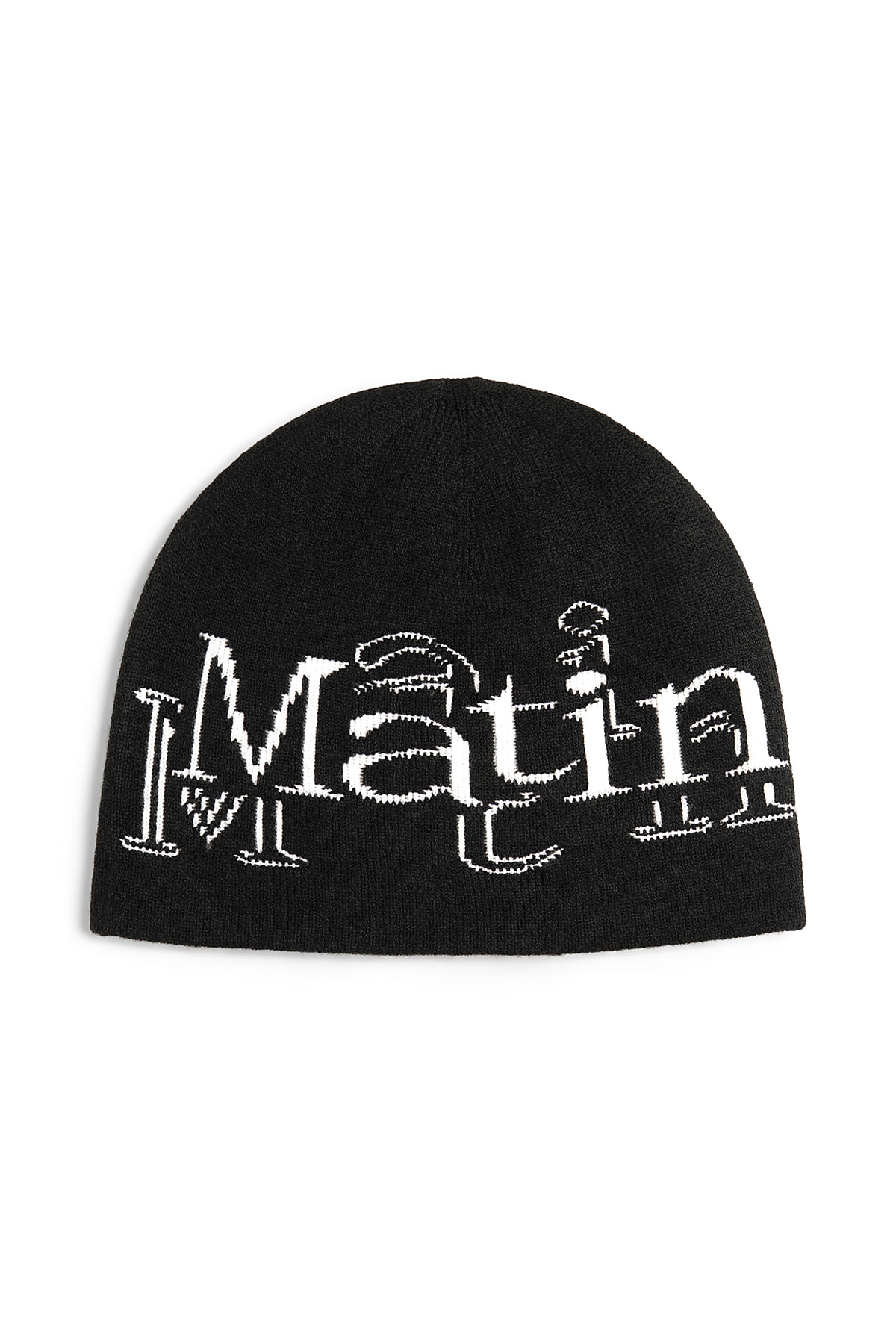 韓國選物🇰🇷Matin Kim Stroke Logo Jacquard Beanie 極簡率性Logo針織帽［質感錯位字母 秋冬百搭🍂］