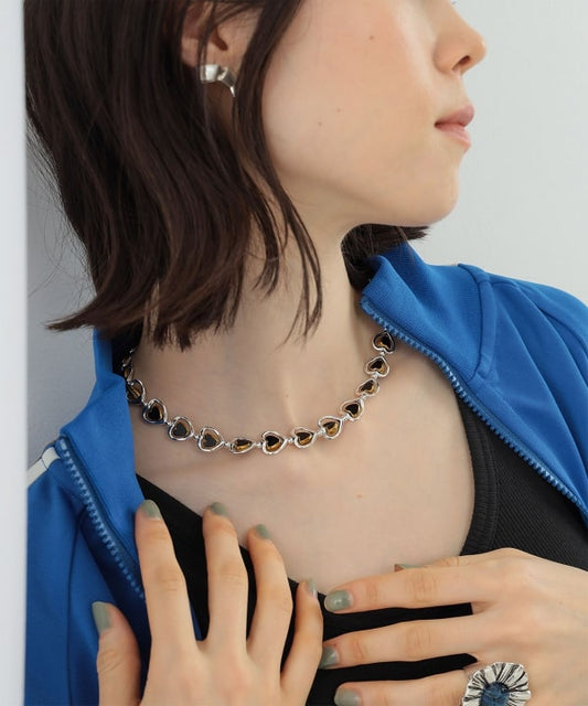 Otro Accesorio 西班牙手工飾物 - Heart Layered Necklace [NEW ITEM!]