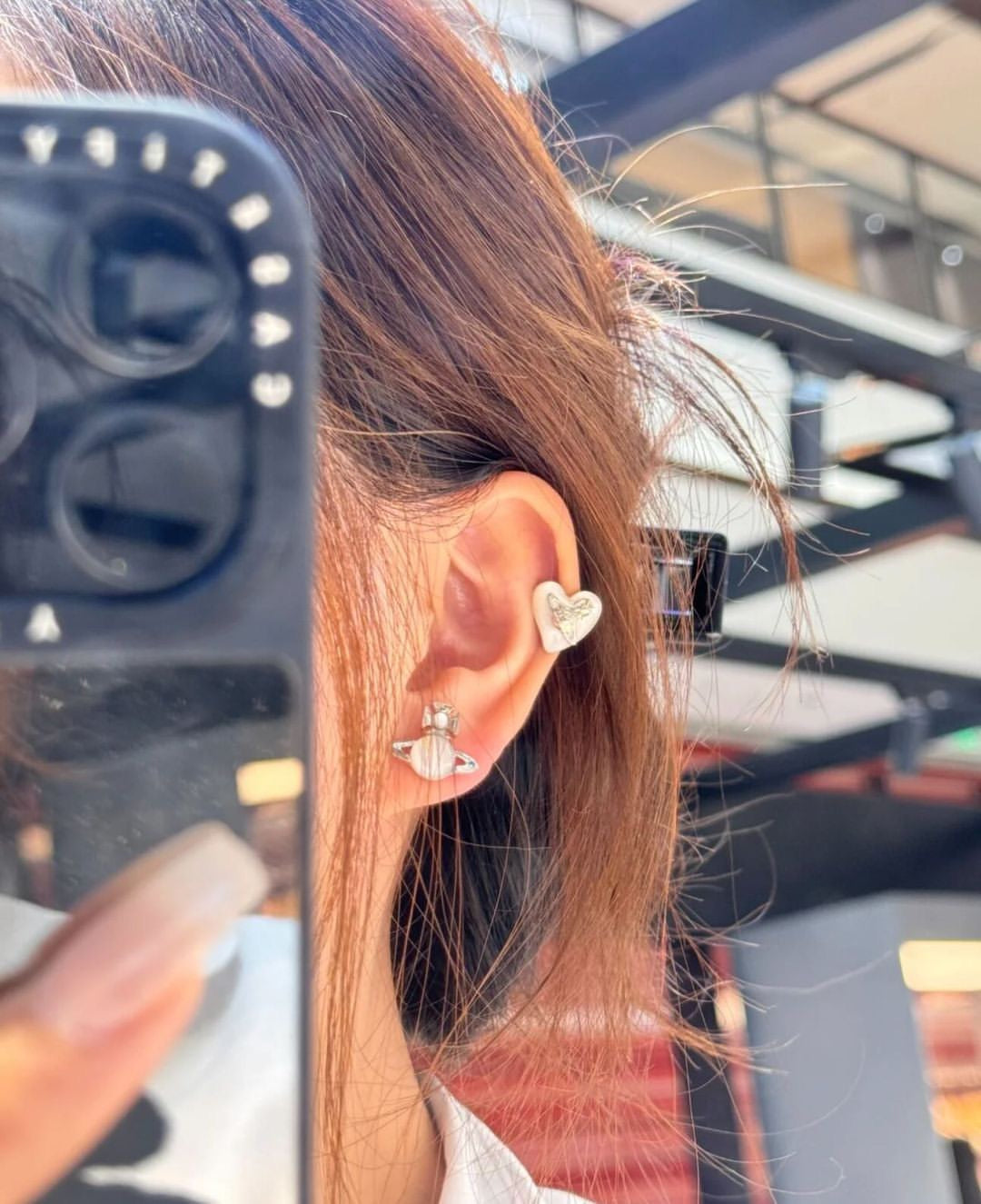 Vivienne Westwood Thomasina Earrings [絕美愛心星球 限時大折扣中!]