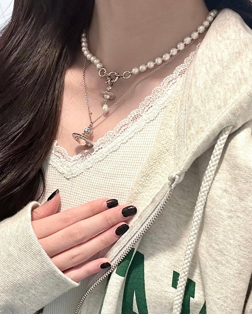Vivienne Westwood Aleksa Pearl Choker 巴洛克水滴珍珠 [NANA同款 最新上架! 超級美! 超限量優惠現貨!]