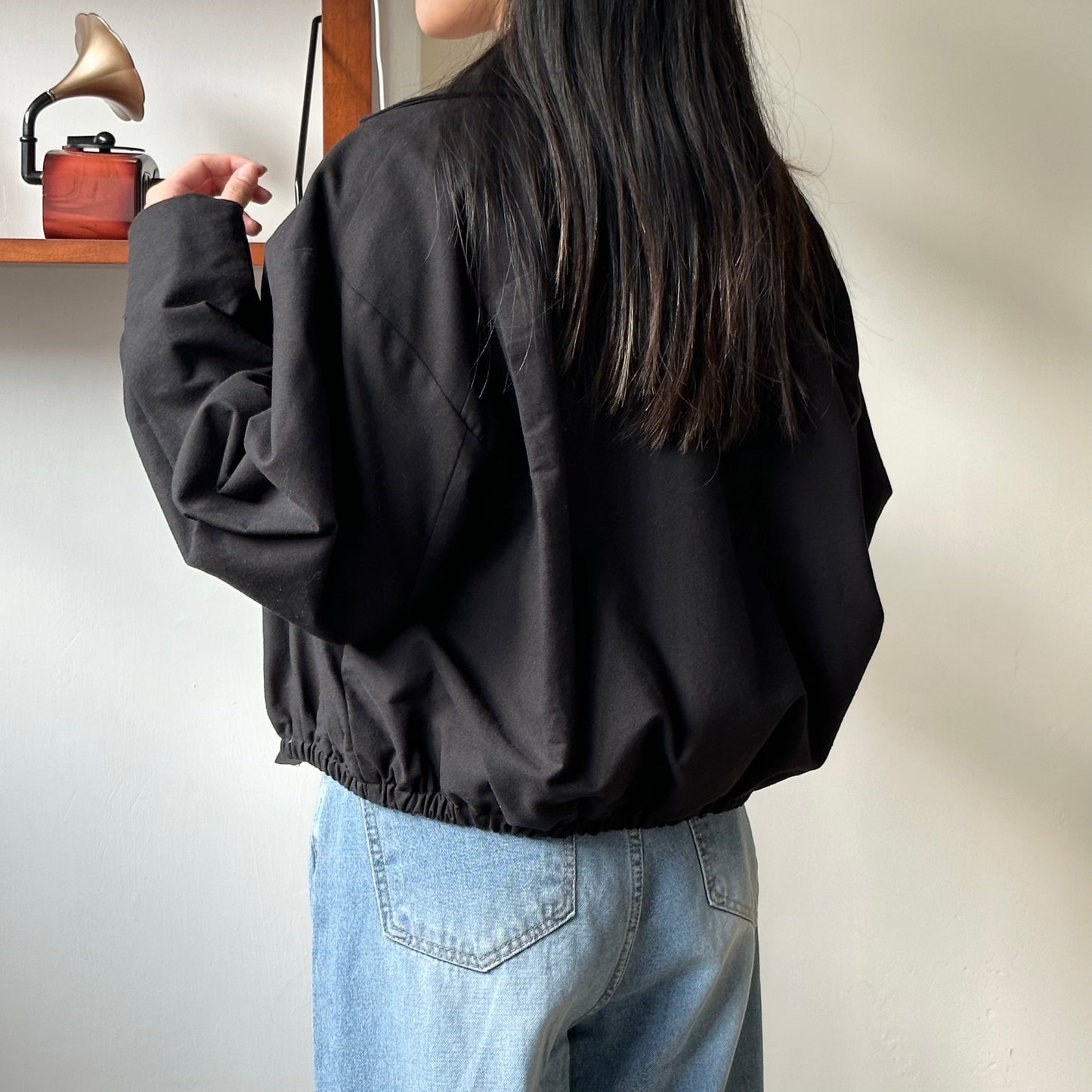 棉麻束腰短外套 [門市搬遷清貨限時優惠$249!]