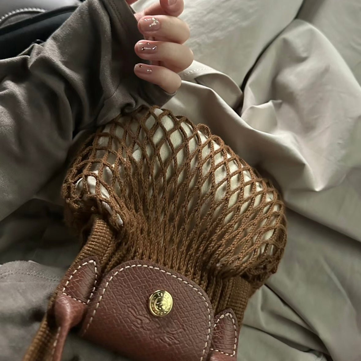 LONGCHAMP Le Pliage Filet [MINI] 漁網編織袋