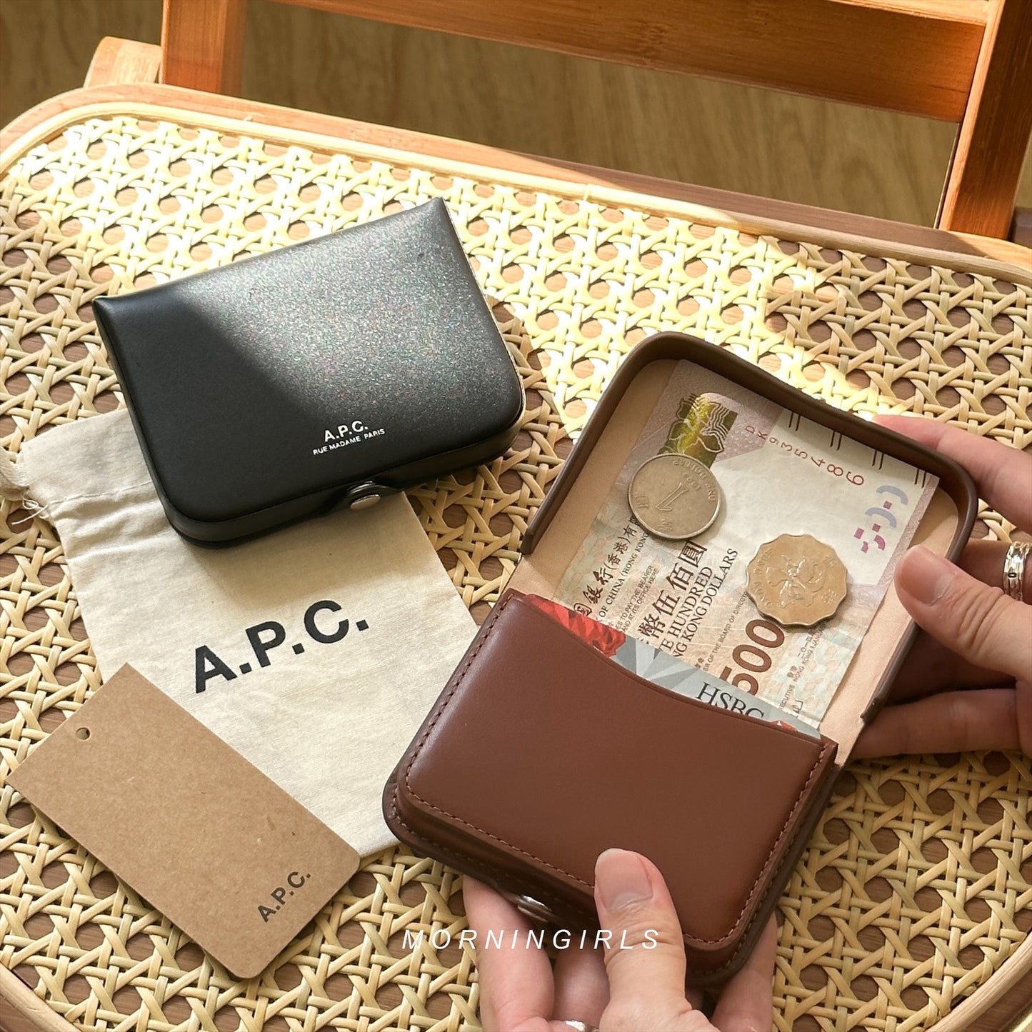 A.P.C. Josh Wallet 盒子銀包  [最新秋冬色上架! 銷量第一♡]
