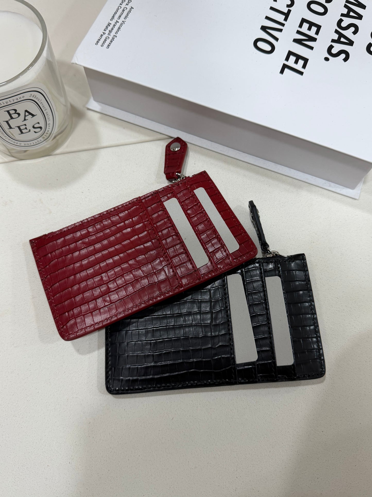 Vivienne Westwood Slim Long Cardholder 細格鱷魚皮  [SS25最新上架]