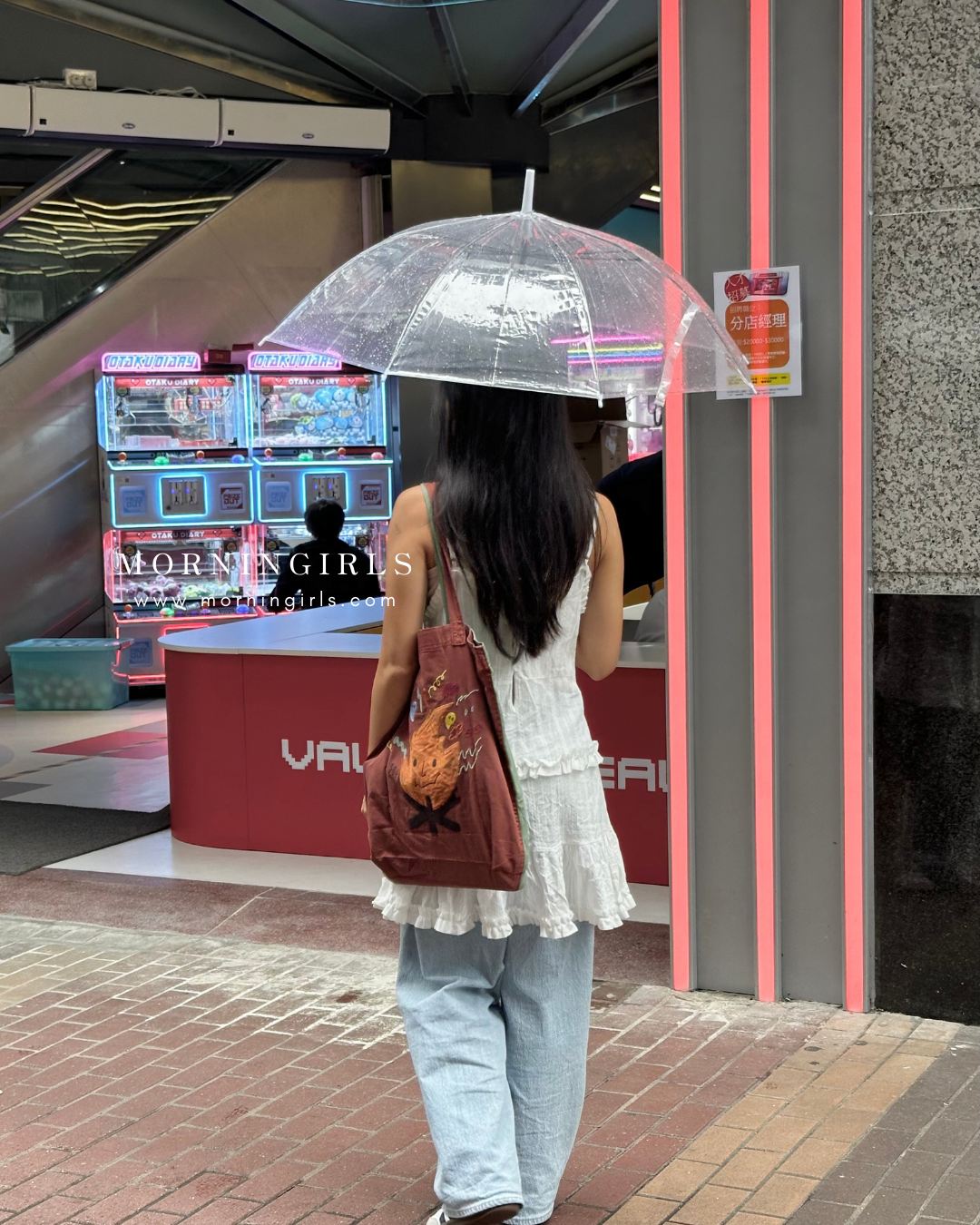 Hamblepie 泰國自家品牌 - Double Side Fire & Rain Tote Bag［可前後兩用!]