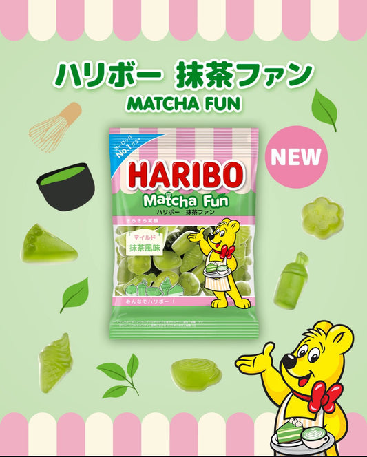 HARIBO 日本限定抹茶味軟糖［日本最新上市!］