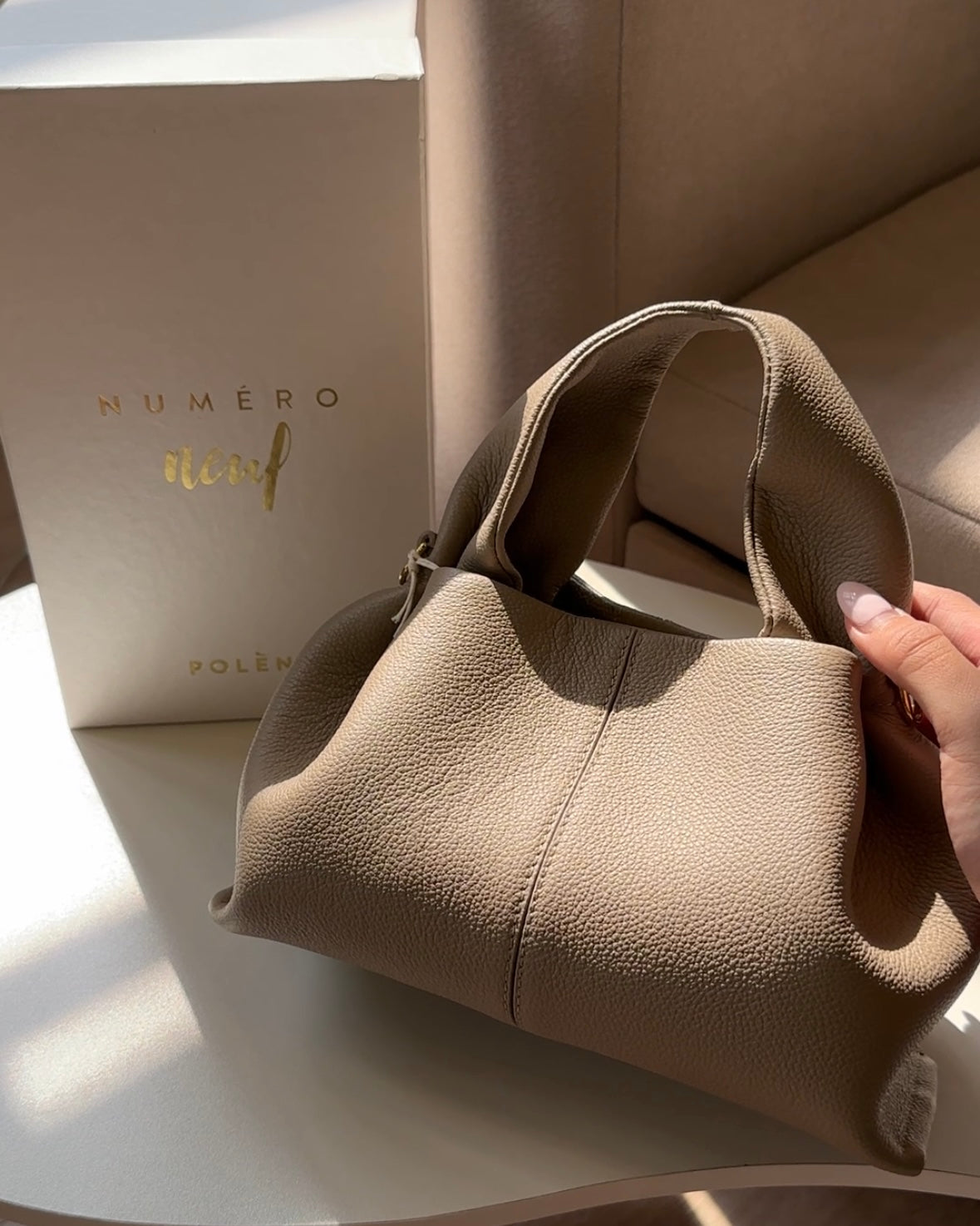 Polene Number Nine [MINI] 雲朵袋