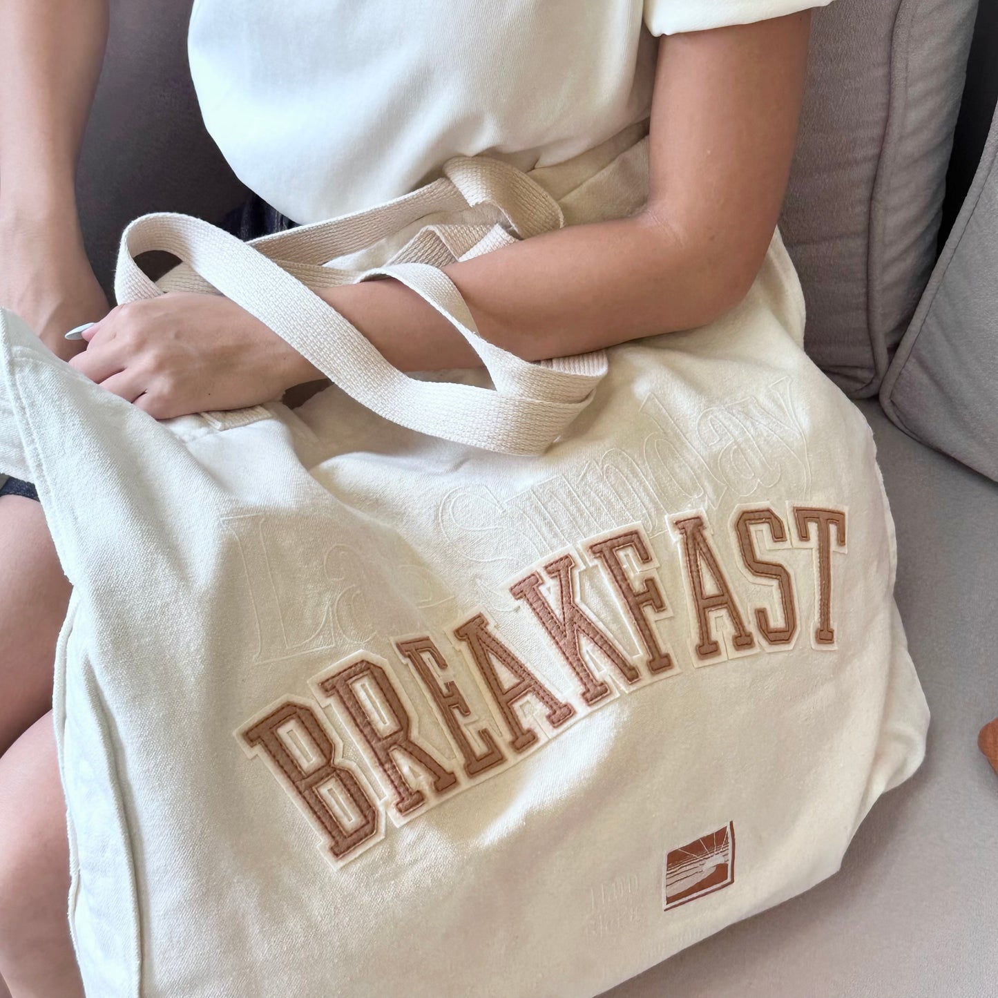 Hamblepie 泰國自家品牌 - Late Sunday Breakfast Big Tote Bag [清貨優惠中!]