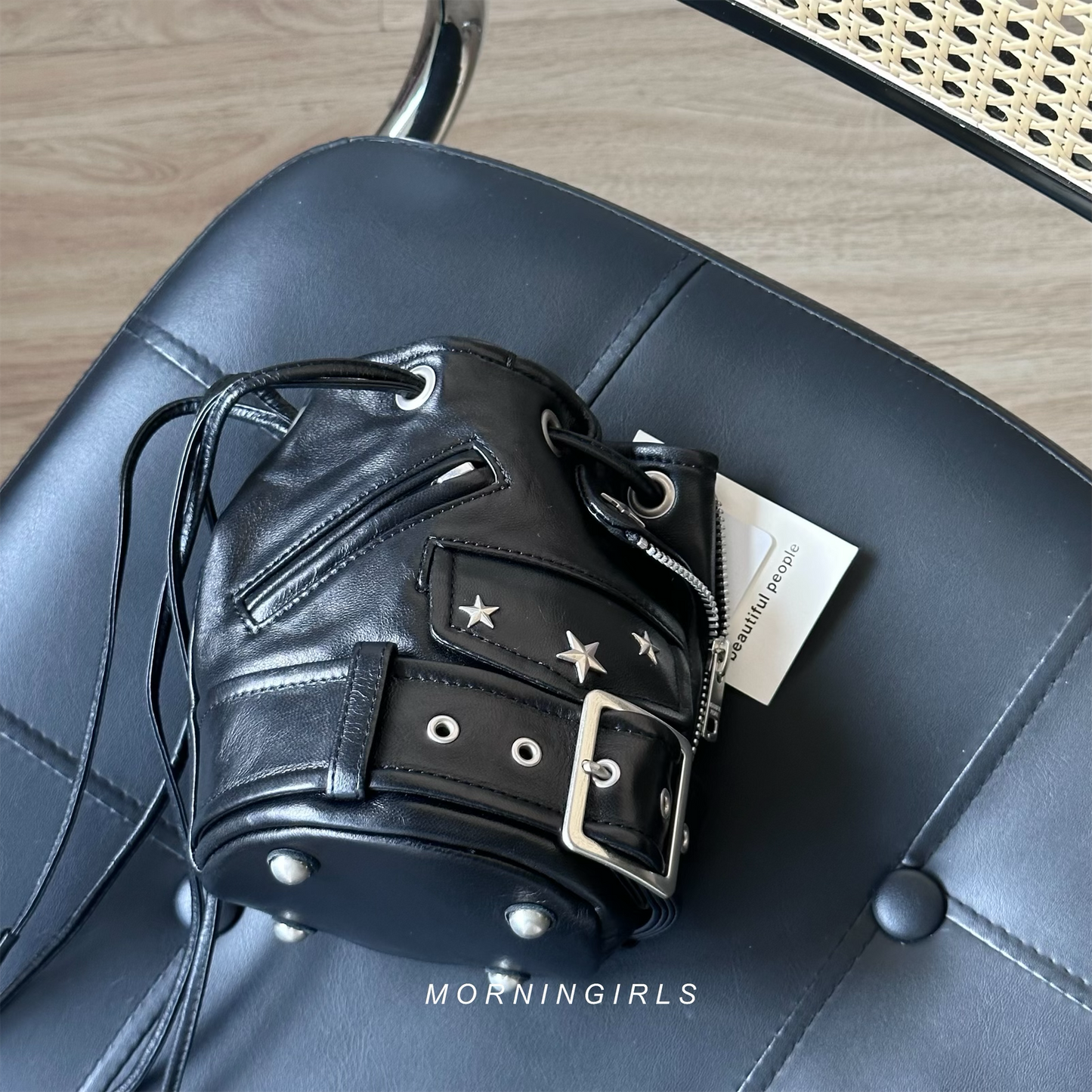 Beautiful People Riders Mini Drawstring Bag [星星別注版 日本已完售!]