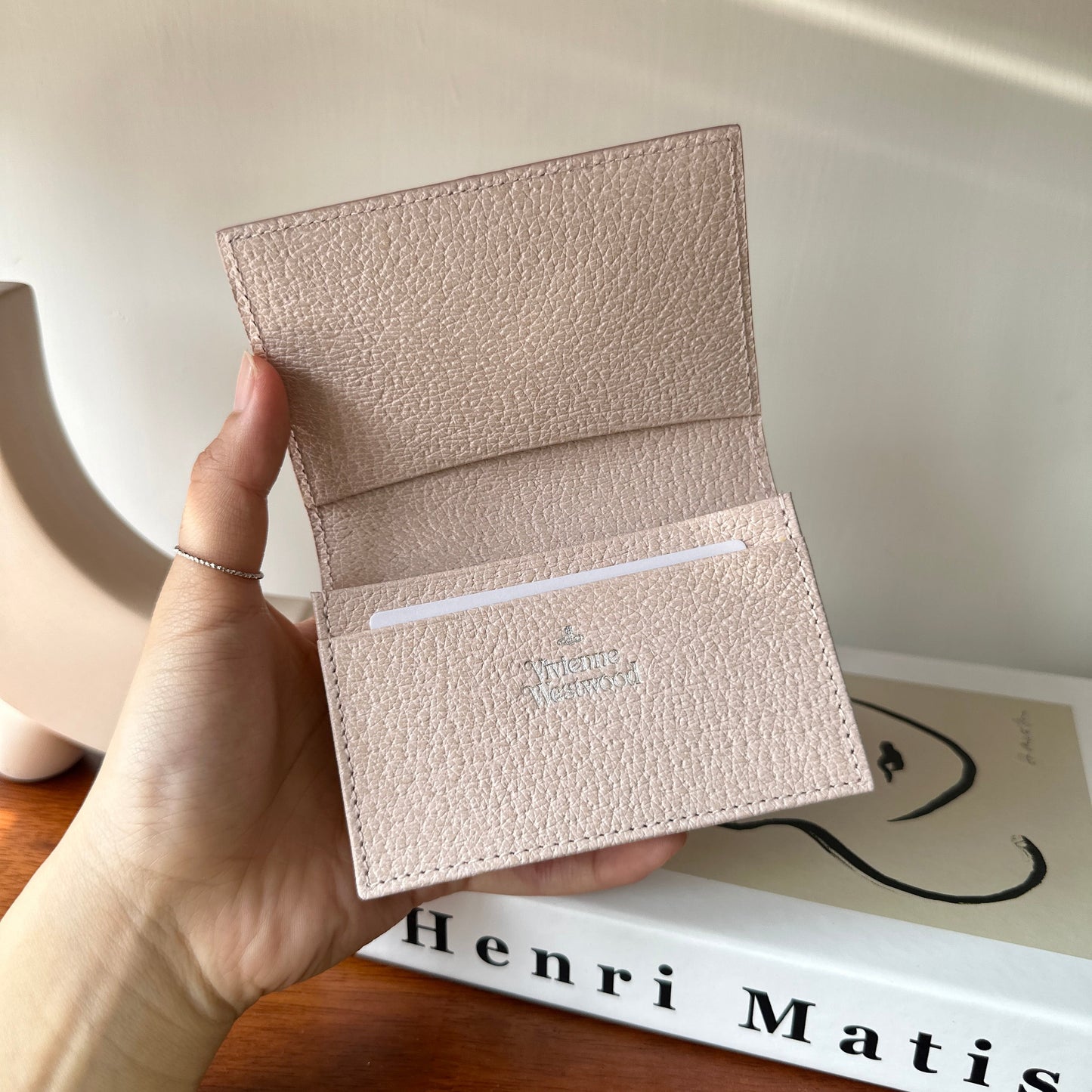 Vivienne Westwood 硬身荔枝皮 Business Cardholder [日本限定已停售絕版款]
