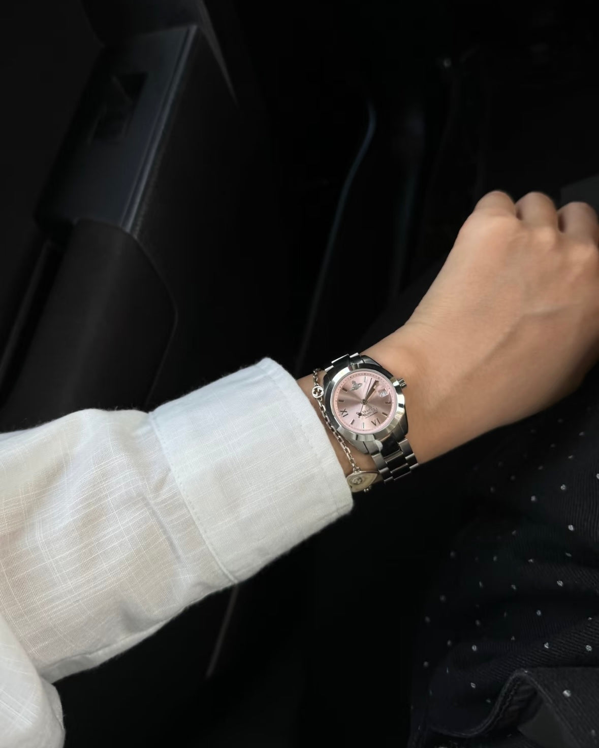 Vivienne Westwood Fenchurch Watch 29mm 冰莓粉 [小手腕推介!]