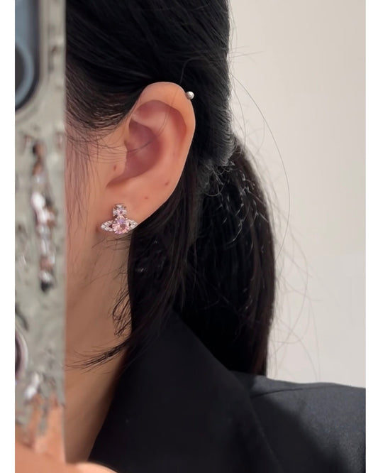 Vivienne Westwood Ismene Earrings [最新上架! 超美粉鑽全閃石耳環]