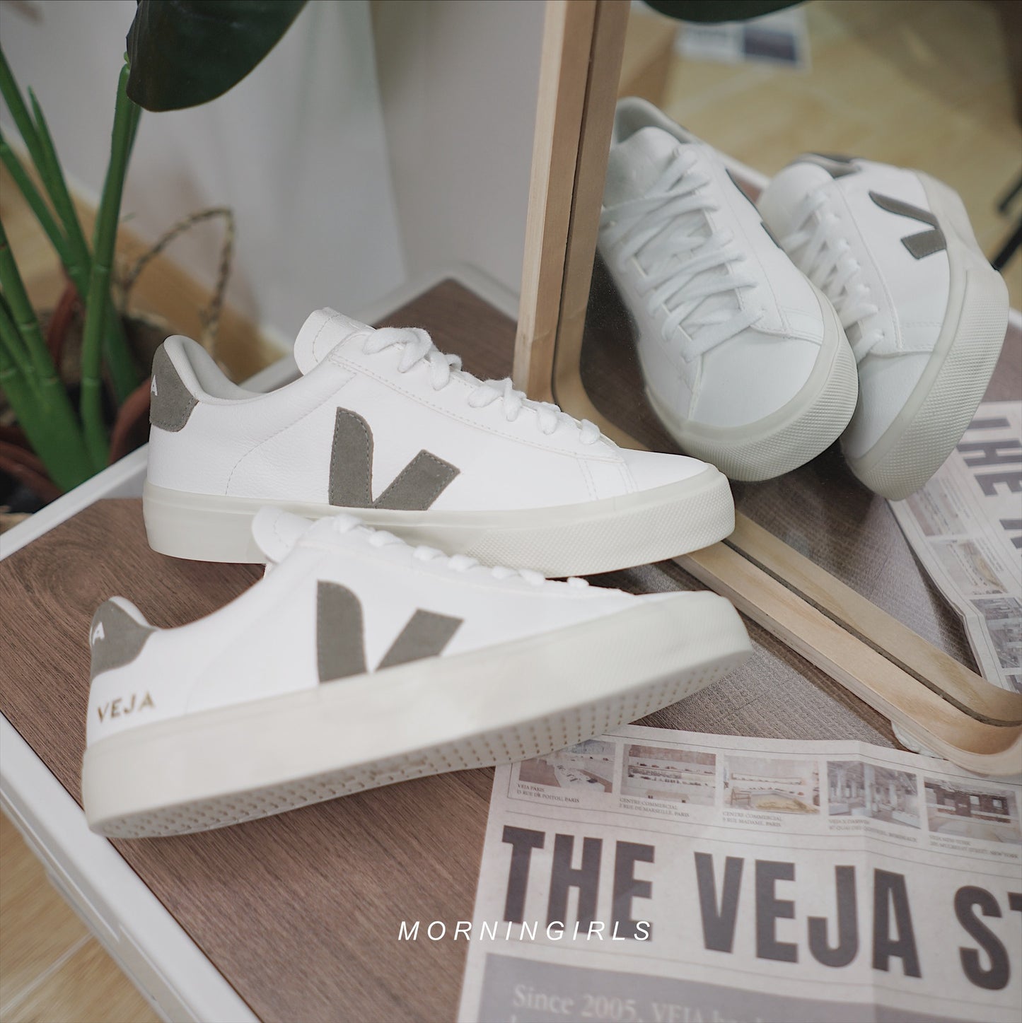 VEJA法國小白鞋 Campo 墨綠日系大地色調［大地色愛好者必選!］