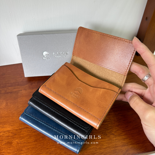 Beams Japan x A-Look 別注版 Business Cardholder [全牛皮連盒 清貨優惠中!]