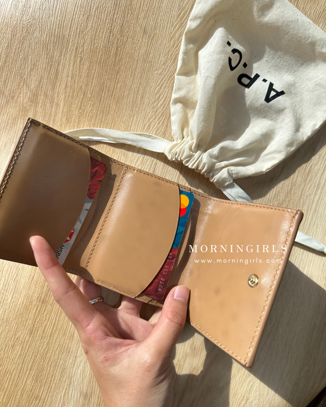 A.P.C. Small Foldover Wallet [HOT ITEM!]