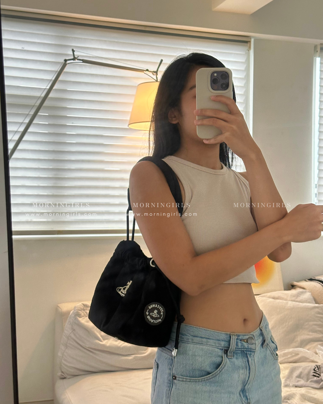 Vivienne Westwood Hilary Bucket Bag 專櫃限定索索尼龍 [SMALL超限量現貨優惠中 極難補貨! 大容量尼龍水桶袋!]