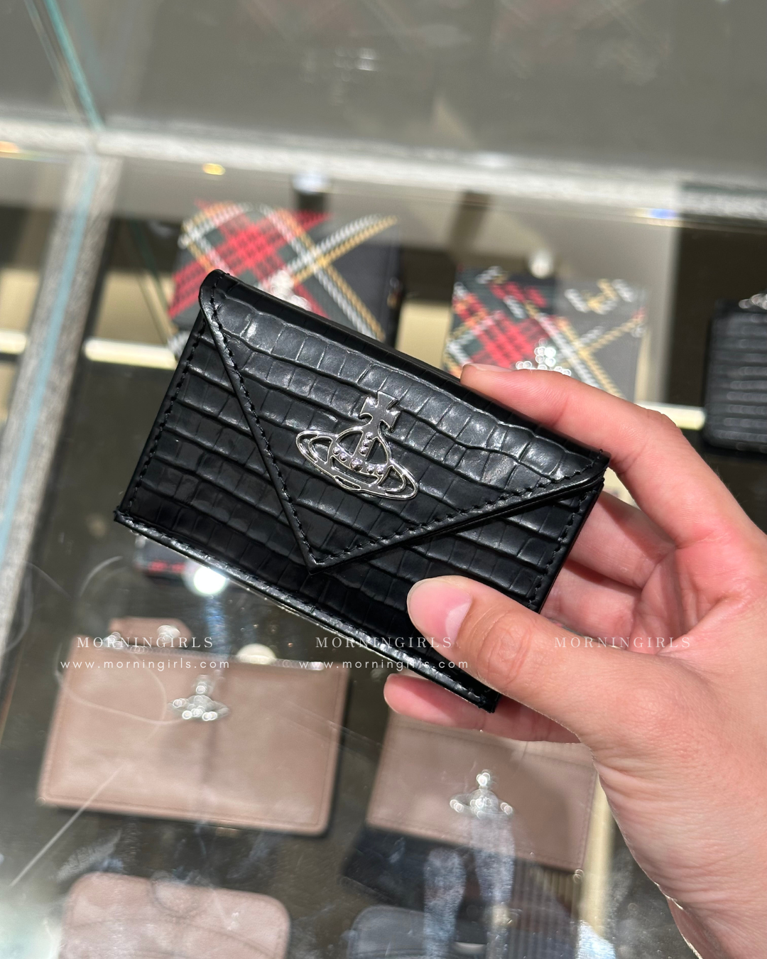 Vivienne Westwood Envelope Mini Wallet 掌心小銀包 [最新秋冬奶啡小牛皮 小尺寸銀包推介!]