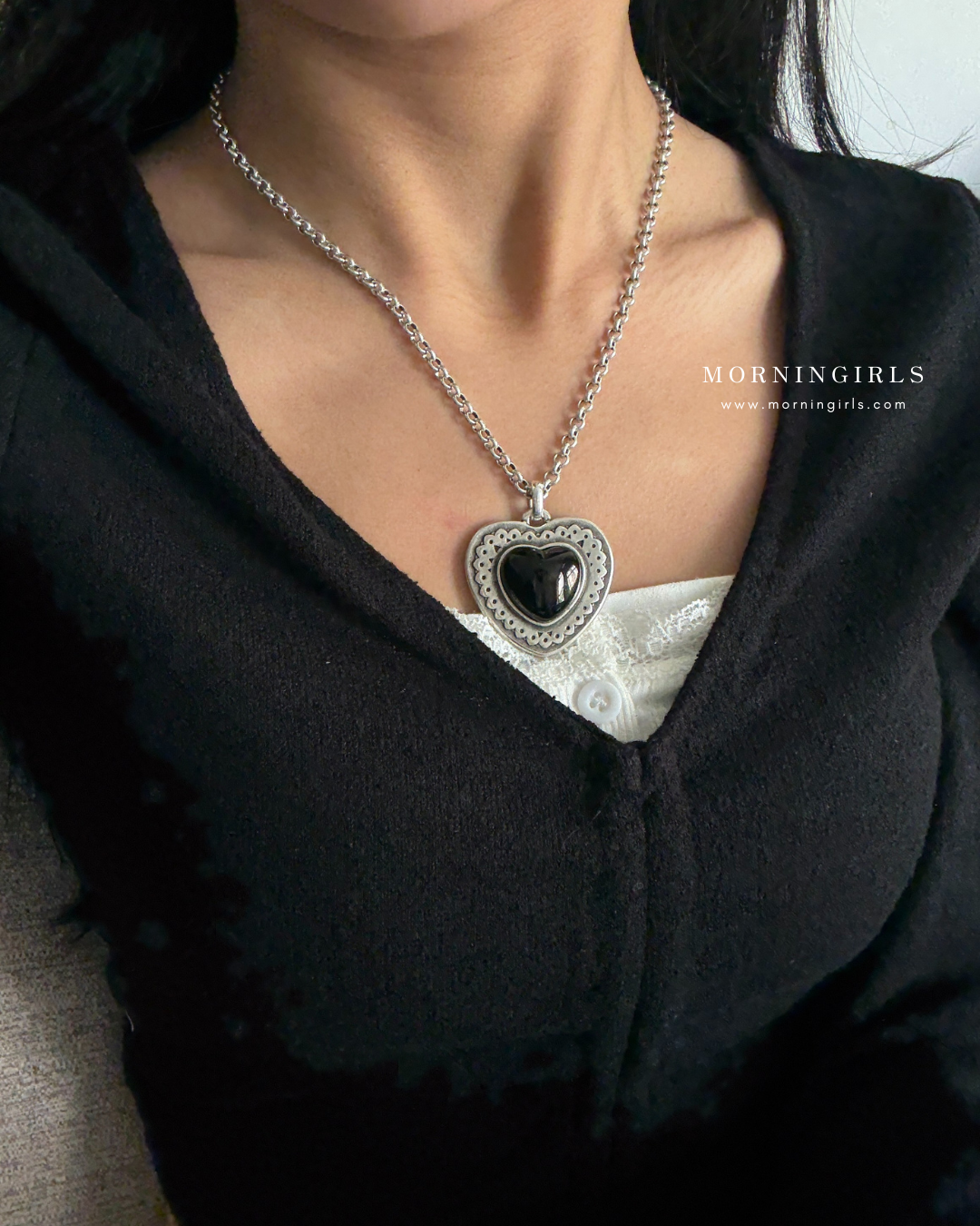 Otro Accesorio 西班牙手工飾物 - Vintage Heart Necklace [NEW ITEM! 推薦! 必入手!]
