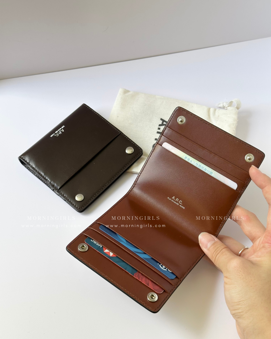 A.P.C. Andre Bifold Cardholder [最新上架! 超大容量8卡位!]