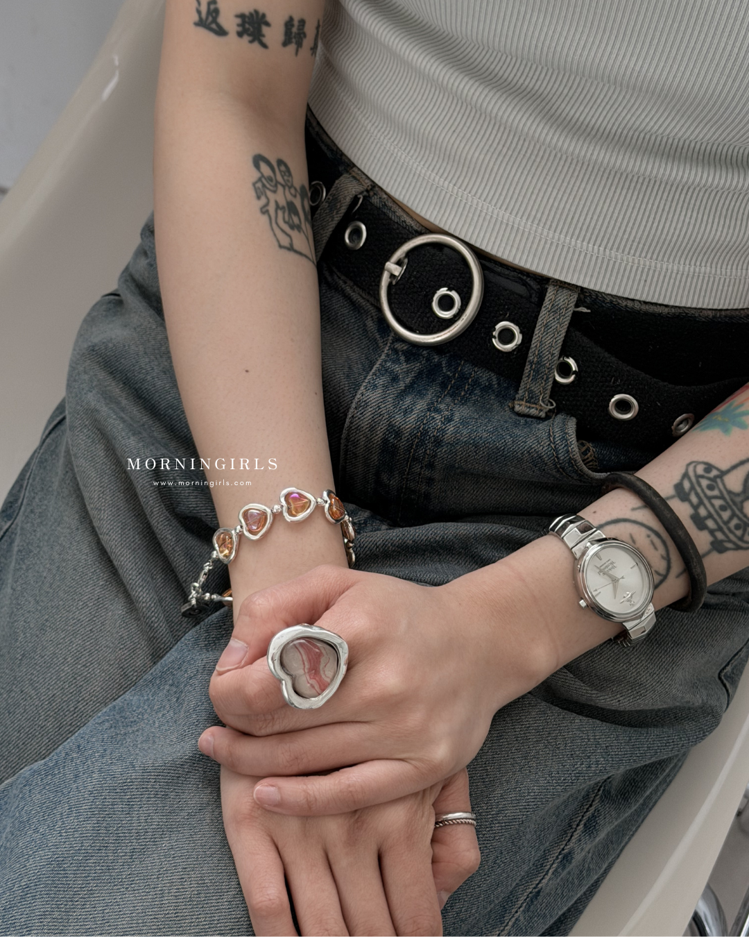 Otro Accesorio 西班牙手工飾物 - Galaxy Heart Ring [NEW ITEM! 顏色超美極推薦 可自行調節!]
