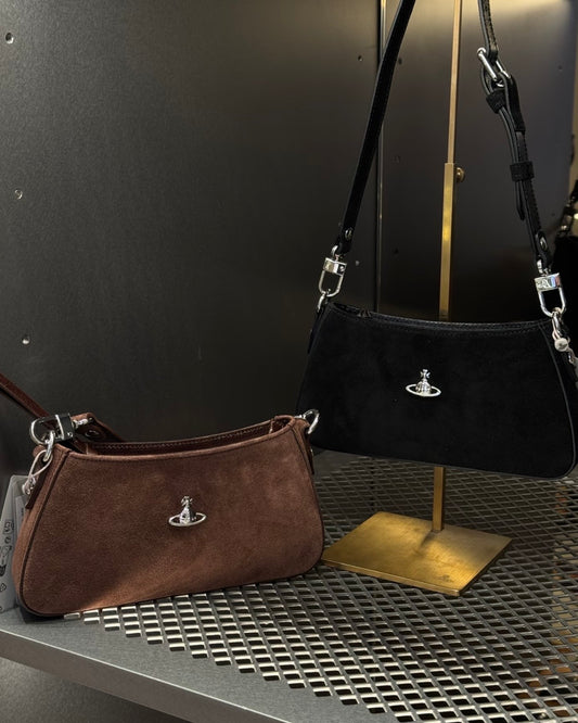 Vivienne Westwood Shoulder Bag 最新麂皮腋下袋 [38女神節優惠中]