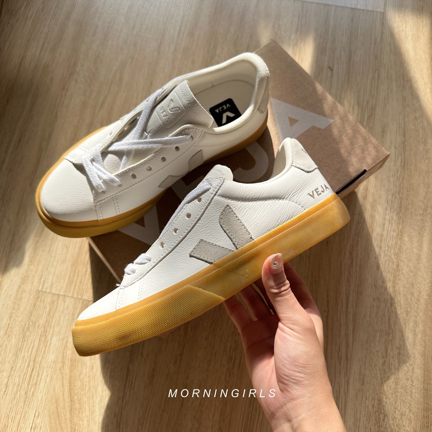 VEJA法國小白鞋 CAMPO生膠底