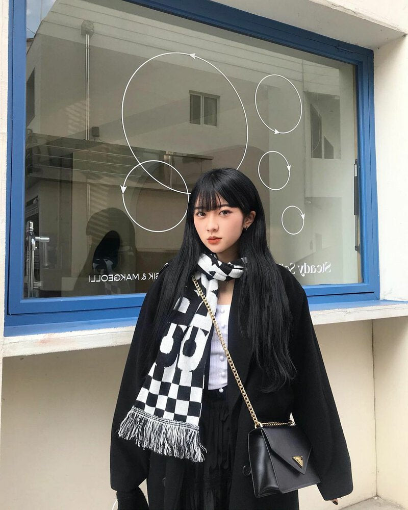 Comme Des Garçons CDG Scarf 日版［超薄穿搭必備 大推藍黑色!］