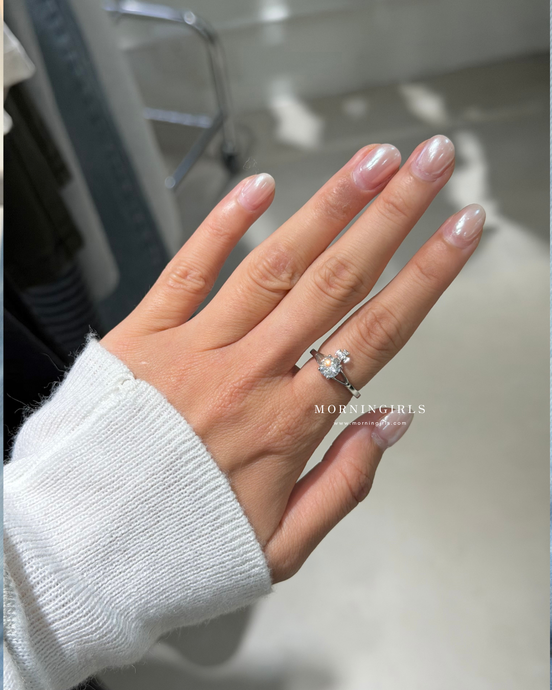 Vivienne Westwood Reina Ring 低調精緻小鑽系列 [925純銀 可基本濕水!尺寸表在圖3]