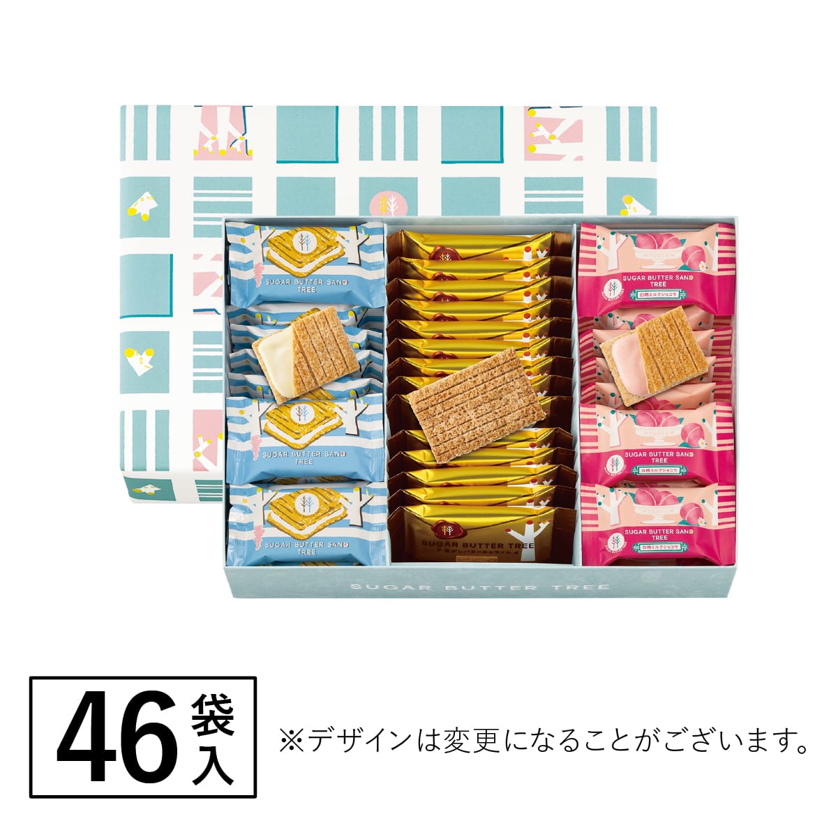 SUGAR BUTTER SAND TREE 白朱古力夾心餅乾 多種味道禮盒裝