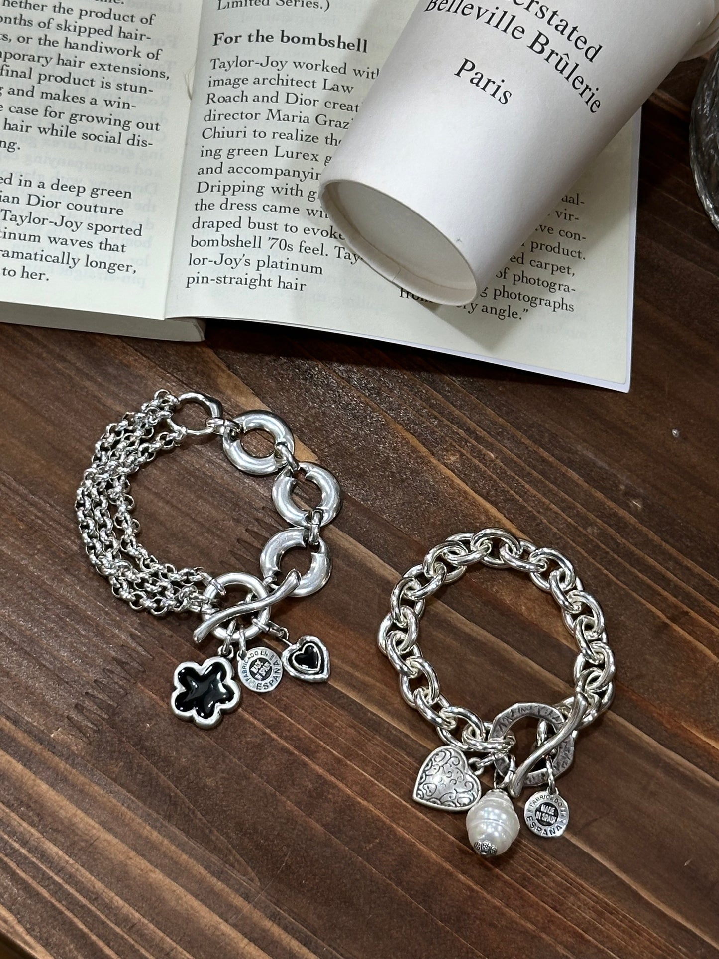 Otro Accesorio 西班牙手工飾物 - Flower Heart Bracelet [大人氣! 超推薦必買!]