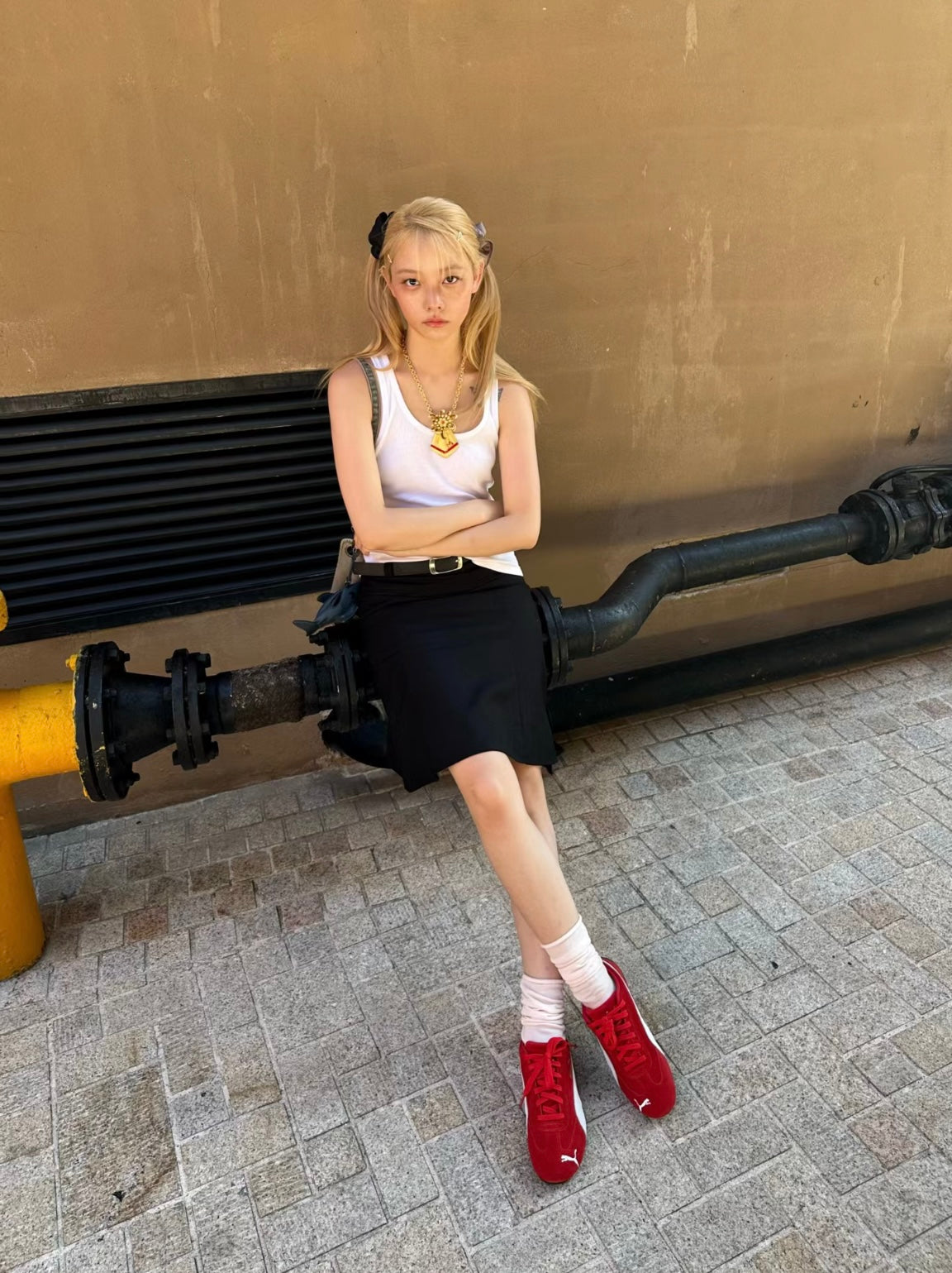 PUMA Speedcat OG 紅白 [Rose同款熱賣!]