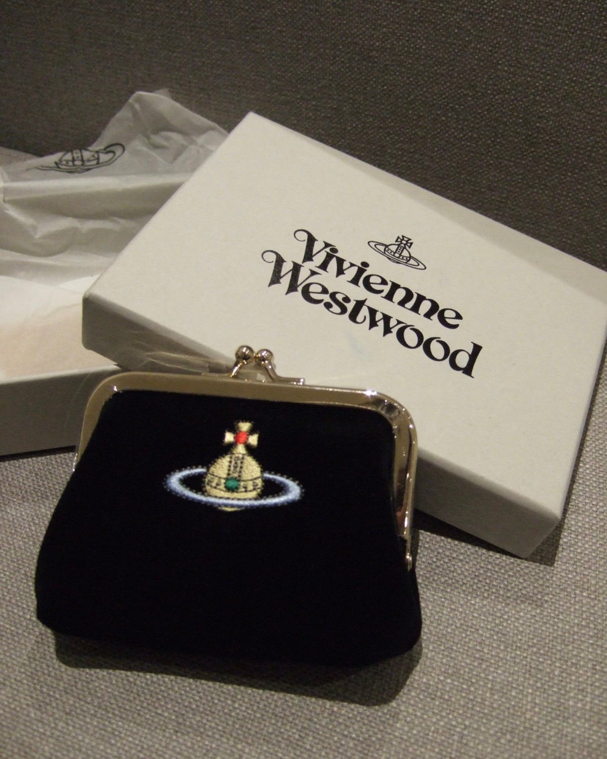 Vivienne Westwood Frame Coin Purse 天鵝絨 VELVET［現貨優惠中!］